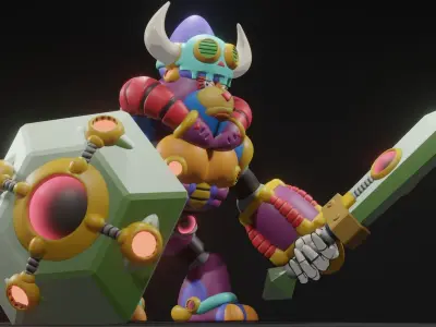 Soldier Stonekong 3D model