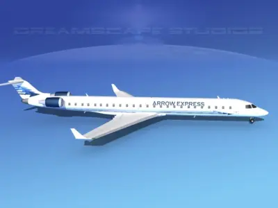 Bombardier CRJ1000 Arrow Express 3D model