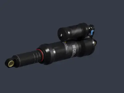 MTB suspension 3D model