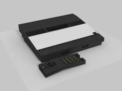 10 video game consoles part 2 3D model