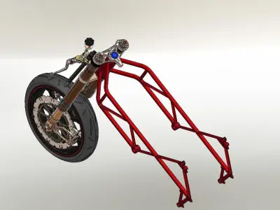 Main Assembly now with clip on Free 3D model