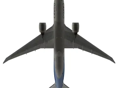 Boeing 777-200F LAN Cargo 3D model