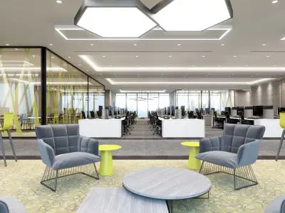 Set 2 - VRay C4D - 4 x Scenes 3D Model Collection