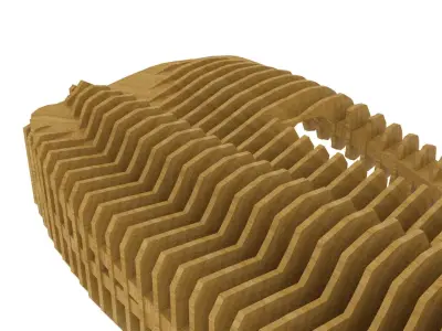 Parametric Seat 3D model
