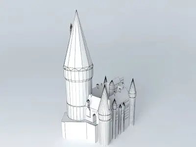 Higest tower Free 3D model