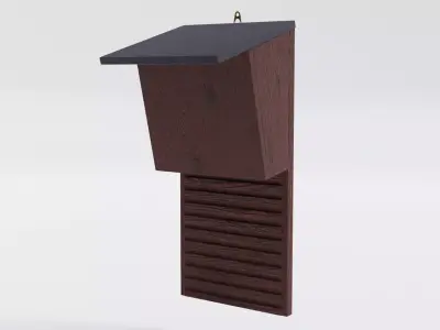 Bat house 3D model