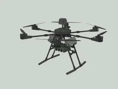 Baba Yaga Ukrainian Drone 3D model