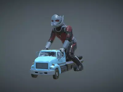 Ant-Man 2 inspirited figure 3D print model