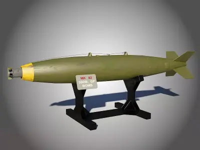 Demolition Bomb MK 82 3D model