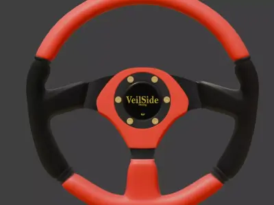 Steering Wheel Veilside 3D model