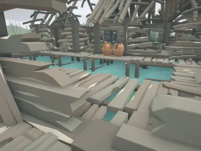 RPG Poly Pack - Abandoned Village Low-poly 3D model