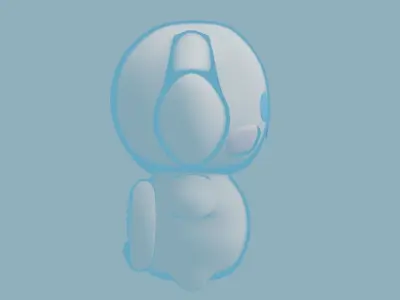 Cinnamoroll Low-poly 3D model