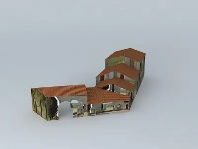 MUSEE house Free 3D model