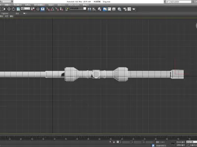 Sniper Rifle AWP Model Low-poly 3D model