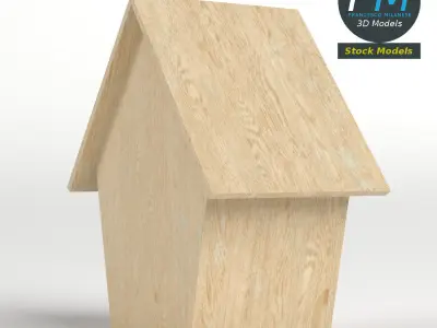 Bird house 1 3D model