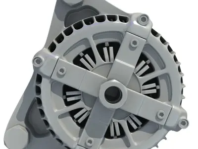 Combustion Alternator 3D model