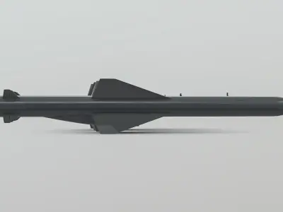 CM-802AKG - C-802AK Air Launched Cruise Missiles 3D model