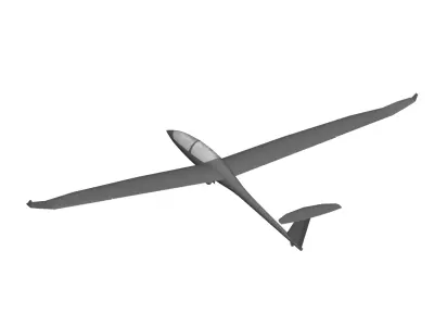 Breguet 901 Mouette 3D model