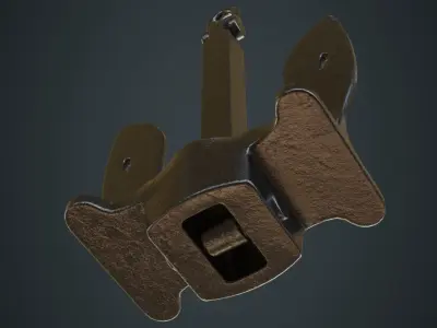 Anchor 1A Low-poly 3D model