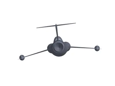 Lockheed F-104 Starfighter 3D model