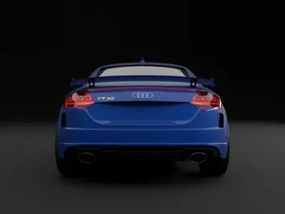 Audi TT RS 2019 Free 3D model