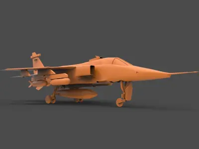 airplane mod2 3D print model
