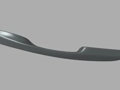 Car Door Handle 04 Low-poly 3D model