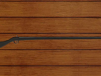 1700-1800 Rifle Low Poly Free low-poly 3D model