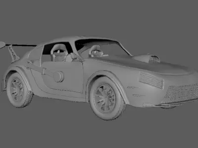 STELLA GRAVITY porsche FAVELA Free 3D model