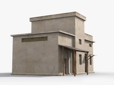 Arab xx31 Low-poly 3D model