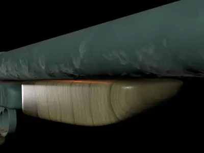 Sawn-Off Double Barrel 3D model