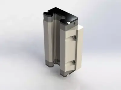 Carro Guia Linear OBR A 55LE Linear Guide Car 3D model