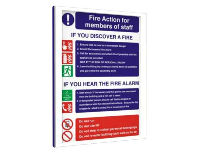 Fire Signs Board Low-poly 3D model