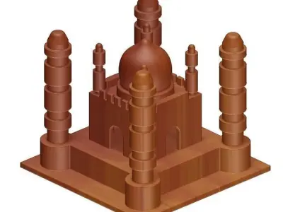 Baby Palace Toy 3D model
