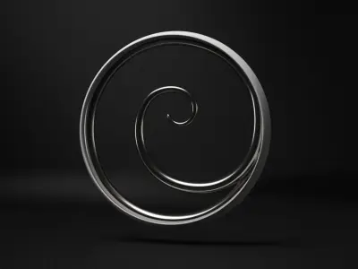 Stairway spiral - Casa Batllo - Gaudi Free 3D model