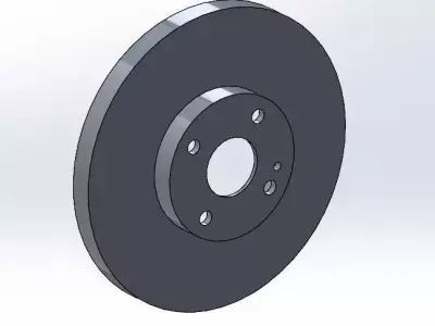 2016-2021 ND MX5 Miata front brake rotor 3D model