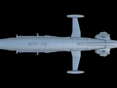 Space Liner 3D model