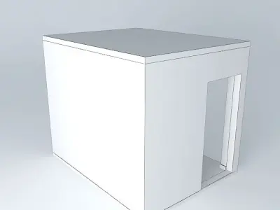 Wooden cupboard Free 3D model