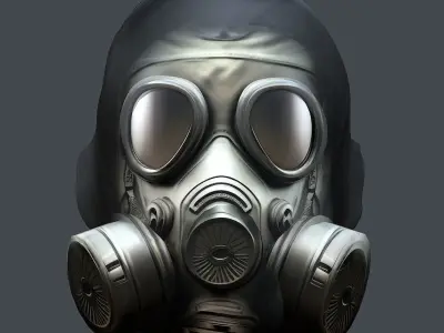 Helmet 3d model military combat Military Low-poly Low-poly Low-poly 3D model