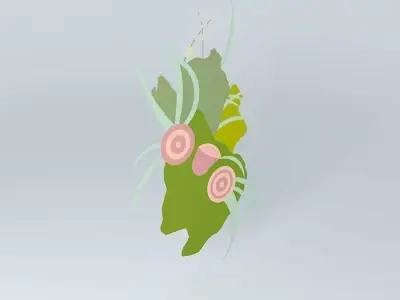 Graf Zeppelin 2 color panel Free 3D model