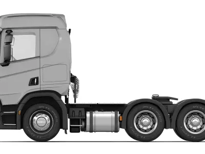Truck R580 6x4 2019 3D model