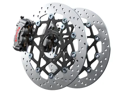 Brembo GP4RS Caliper and Disc 3D model