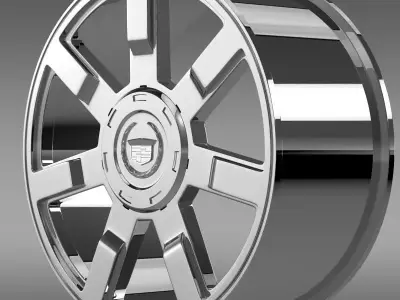Cadillac Escalade esv 2wd1 rim 3D model