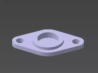 bearings holder D16 B6 d6 3D print model
