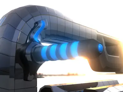 TGP Heavy Gun 3D model