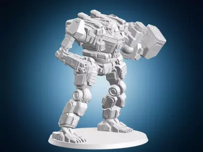 Gargoyle from Battle Tech Miniature 3D print model