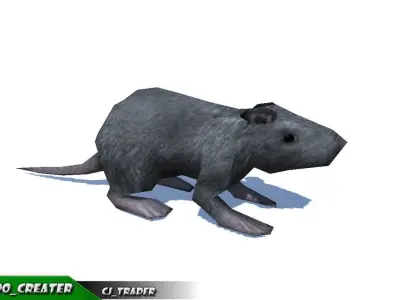 Low-Poly Wild Critter-Insect Rigged Collection Pack Low-poly 3D model