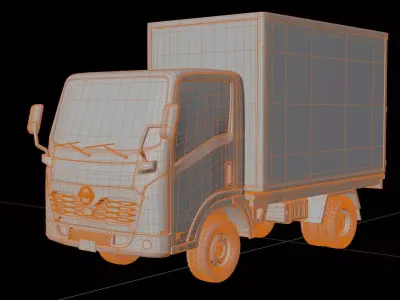 Nissan Atlas Cargo Truck 3D model