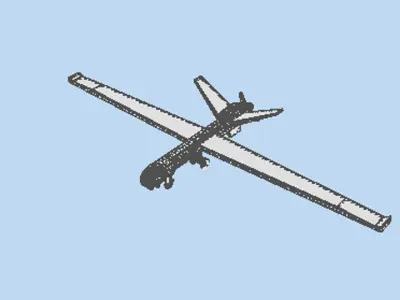 Drone - UAV Reaper 3D model