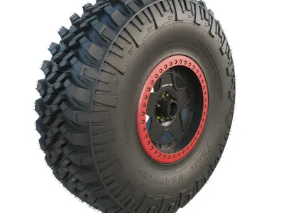 Nitto Trail Grappler 3D model